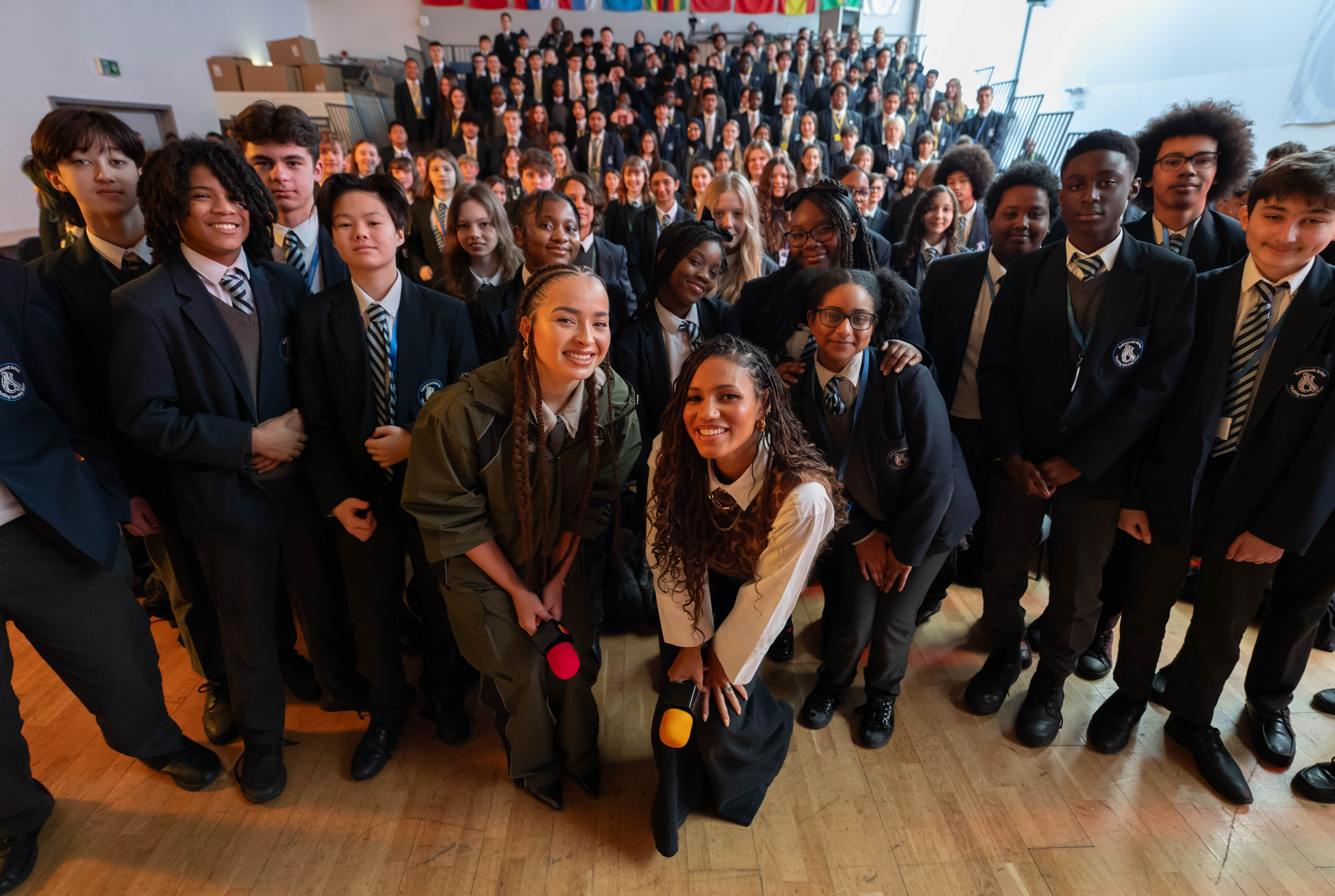  Mastercard Mic Drops partners with Ella Eyre and Vick Hope on school outreach initiative